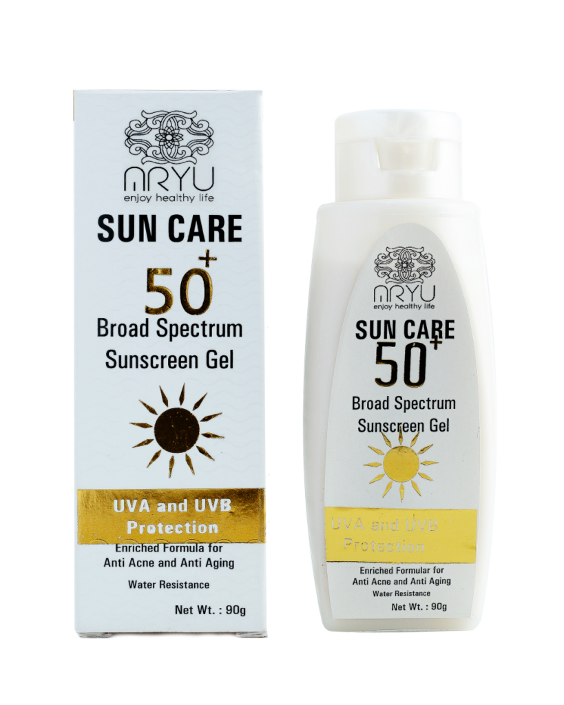 Sun Care – SPF 50+ Broad Spectrum Sunscreen Gel - Aryu Premium